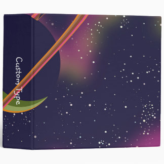 Planets and Stars 3 Ring Binder