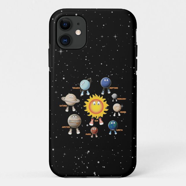 Planets and The Solar System Case-Mate iPhone Case (Back)