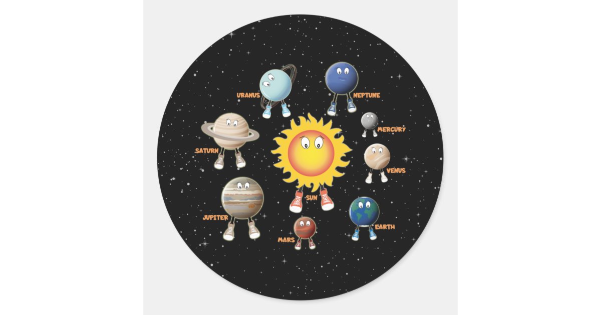 Party Favor Wooden Solar System Toy Universe Eight Planets