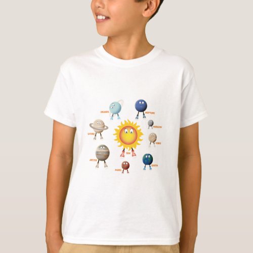 Planets and The Solar System T_Shirt