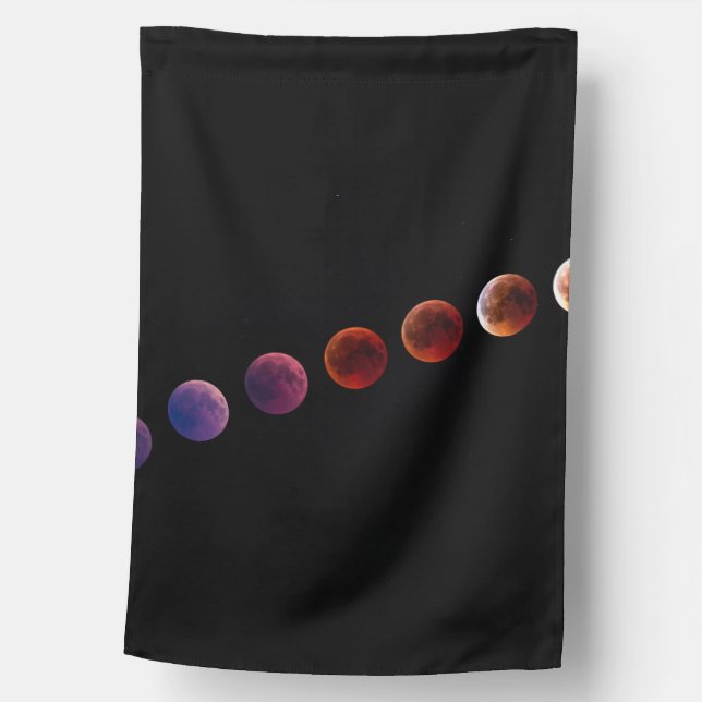 Planets in solar system like life house flag (Front)