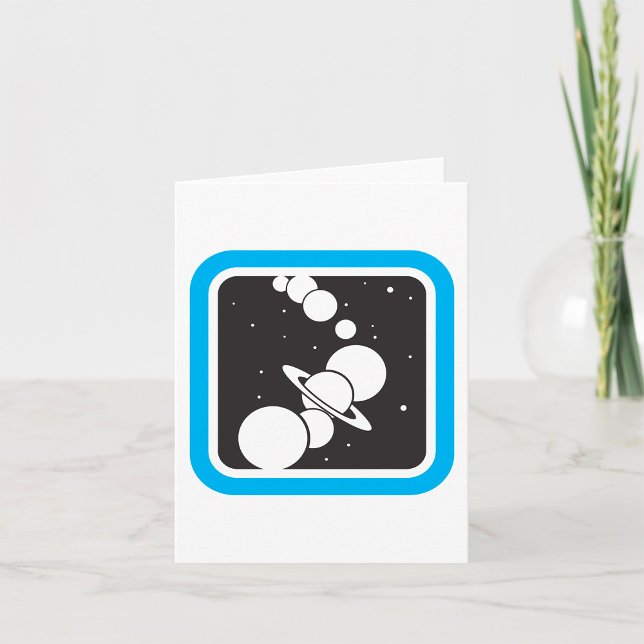 Planets In Space Card (Creator Uploaded)