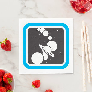 Planets In Space Napkins