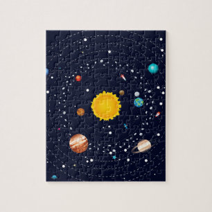 Planets of Solar System Jigsaw Puzzle