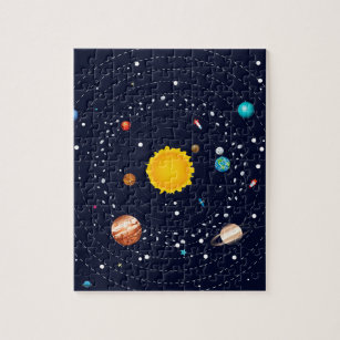 Planets Of Solar System Jigsaw Puzzle