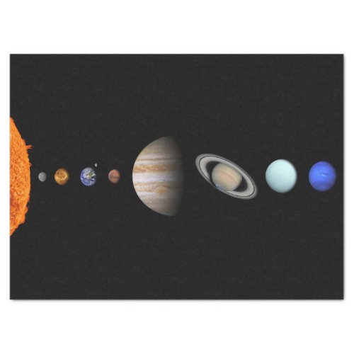 PLANETS OF THE SOLAR SYSTEM 23 Wrapping Tissue Paper