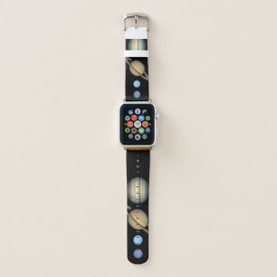 Planets of the solar system apple watch band