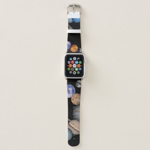Planets of the solar system apple watch band
