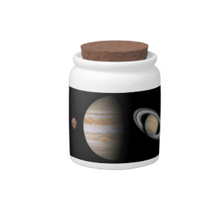 PLANETS OF THE SOLAR SYSTEM Candy Jar