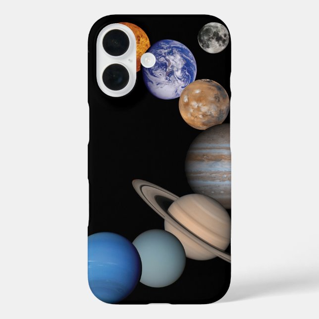 Planets of the solar system Case-Mate iPhone case (Back)