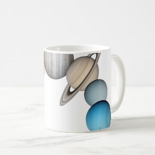 Planets of the solar system (Color Changeable) Coffee Mug