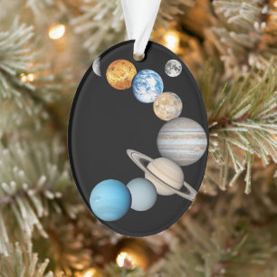 Planets of the solar system (Color Changeable) Ornament