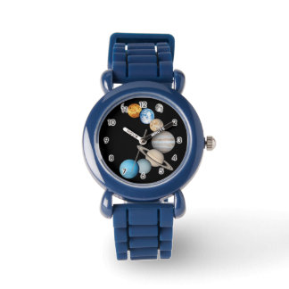 Planets of the solar system (Color Changeable) Watch