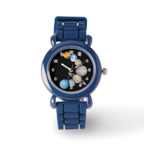 Planets of the solar system Color Changeable Watch