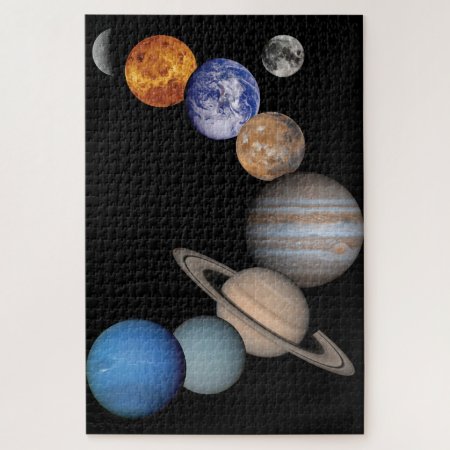Planets Of The Solar System Jigsaw Puzzle
