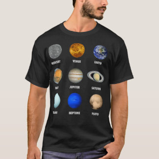Planets of The Solar System T-Shirt
