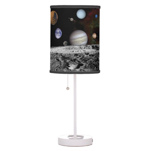 Planets of the solar system table lamp (Right)