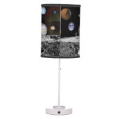 Planets of the solar system table lamp (Back)
