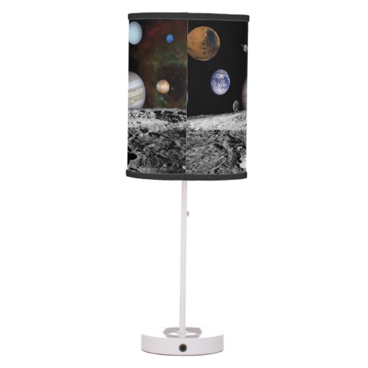Planets of the solar system table lamp (Back)