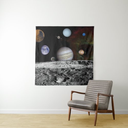 Planets of the solar system tapestry