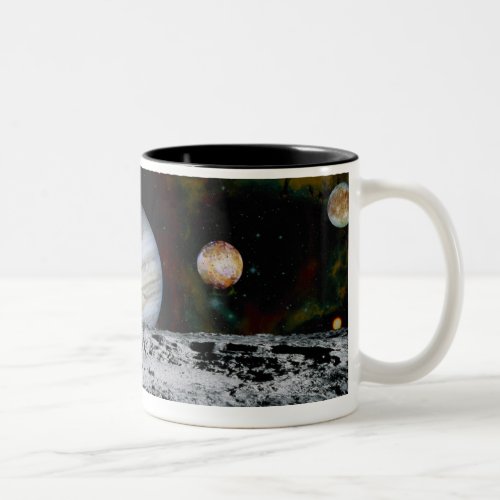 Planets of the Solar System Two_Tone Coffee Mug