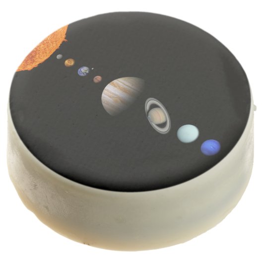 PLANETS OF THE SOLAR SYSTEM White Chocolate Oreo (Angled)