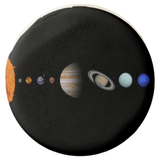 PLANETS OF THE SOLAR SYSTEM White Chocolate Oreo (Front)