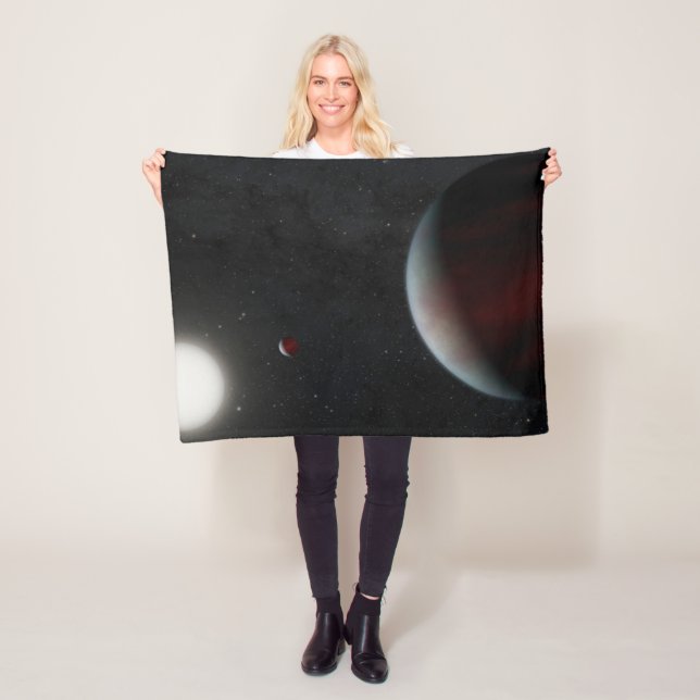 Planets Orbiting The Sun-Like Star Epic 249731291 Fleece Blanket (In Situ)