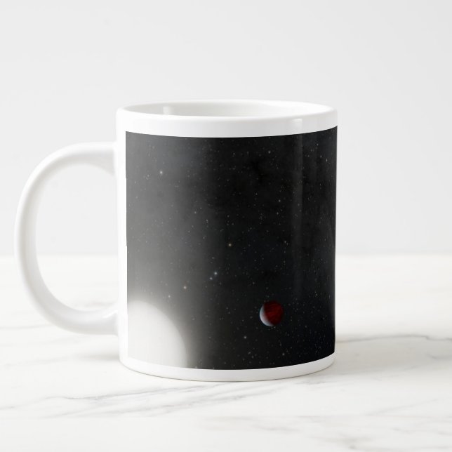 Planets Orbiting The Sun-Like Star Epic 249731291 Giant Coffee Mug (Left)