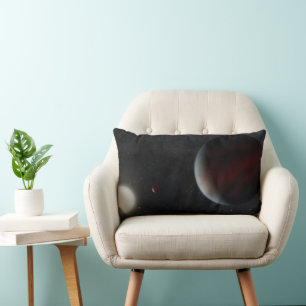Planets Orbiting The Sun-Like Star Epic 249731291 Lumbar Pillow