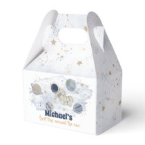 Planets Outer Space Galaxy Birthday Favor Box