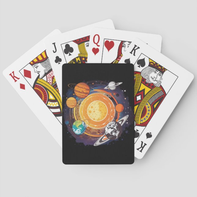 Planets Poker Cards (Back)
