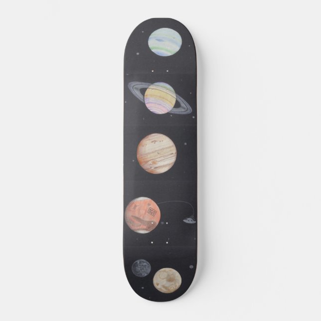 PLANETS skateboard (Front)
