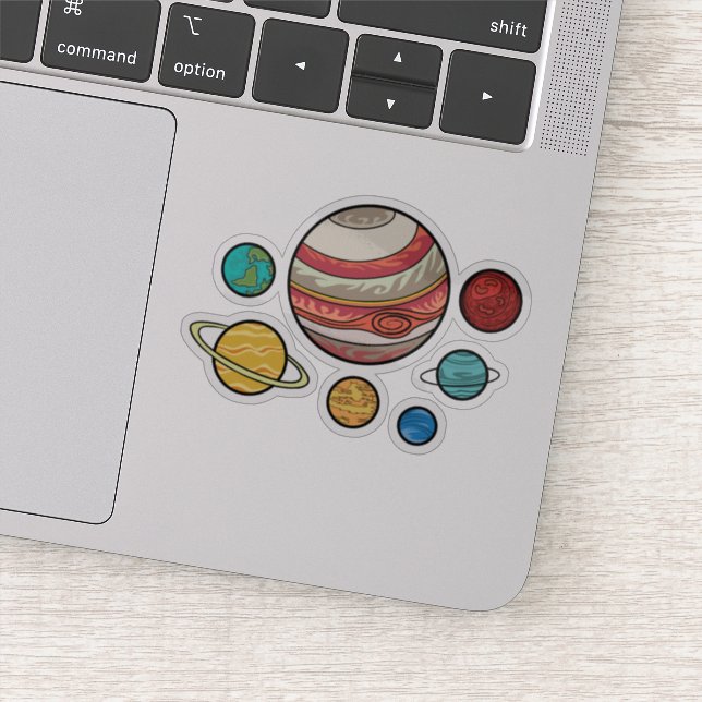 Planets Sticker (Detail)