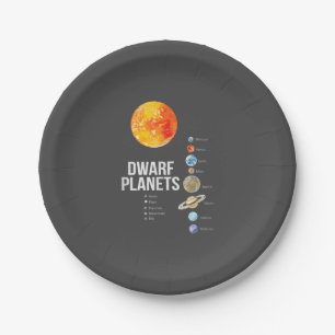 Planets T-Shirt Solar System Paper Plates