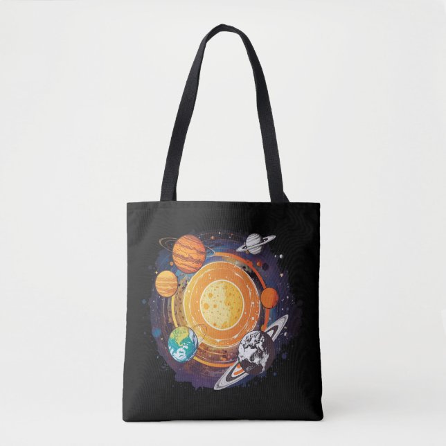Planets Tote Bag (Front)