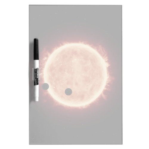Planets Transiting Red Dwarf Star In Trappist_1 Dry Erase Board