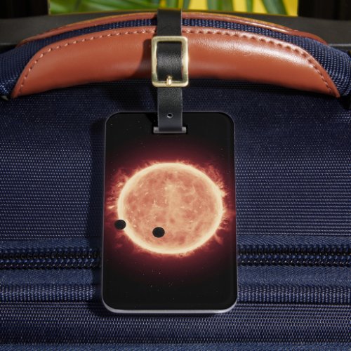Planets Transiting Red Dwarf Star In Trappist_1 Luggage Tag