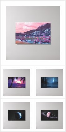 Planetscape Canvases