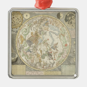 Planisphaerii Coelestis Hemisphaerium Metal Ornament