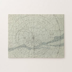 Planisphere Celeste Hemisphere Jigsaw Puzzle