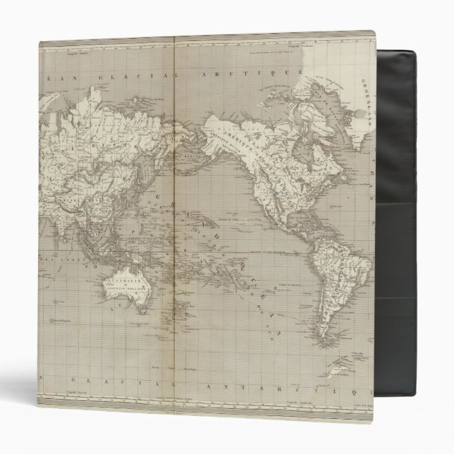 Planisphere diagram of solar system binder (Front/Inside)