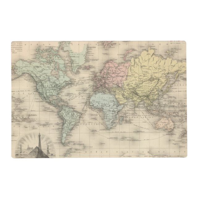 Planisphere Placemat (Front)