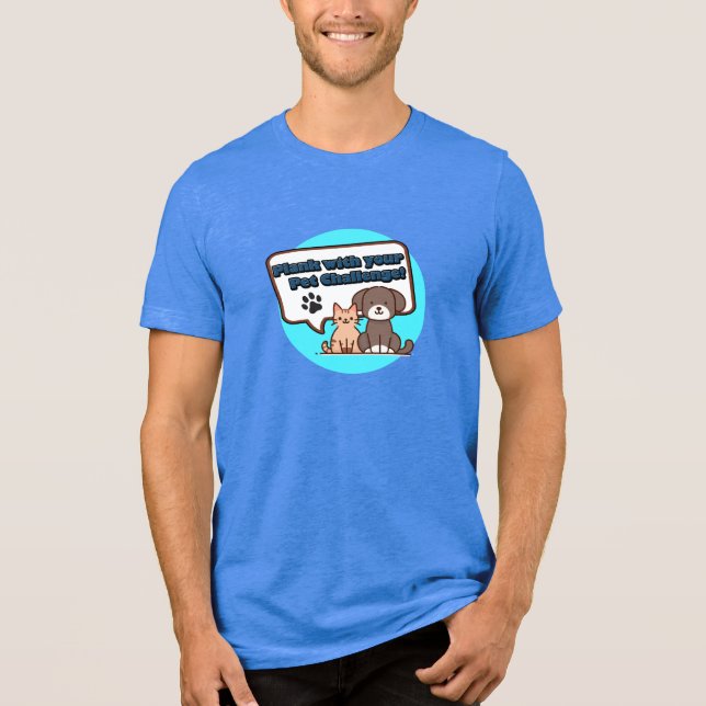 Plank with your pet 2025 Tshirt (Front)