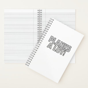 Planks A Lot Core Fitness Workout Quote Notebook