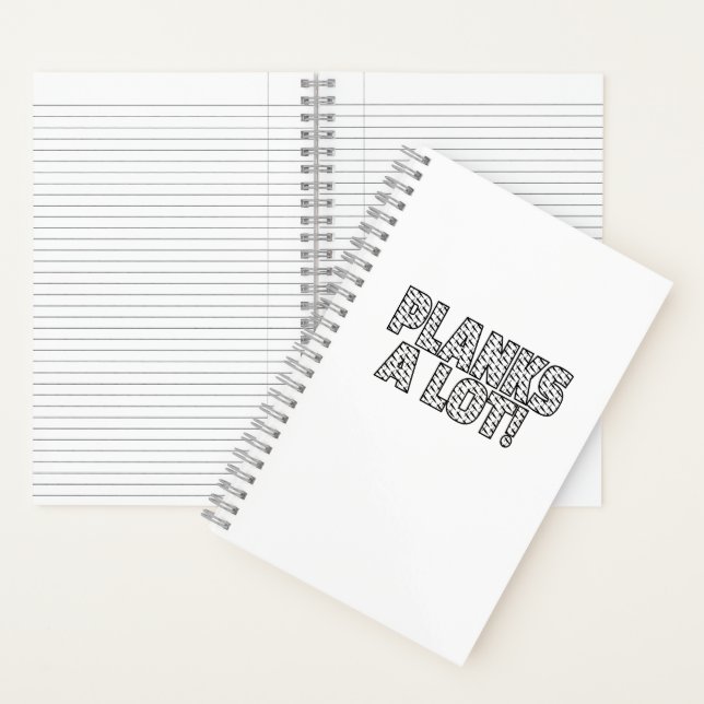 Planks A Lot Core Fitness Workout Quote Notebook (Inside)