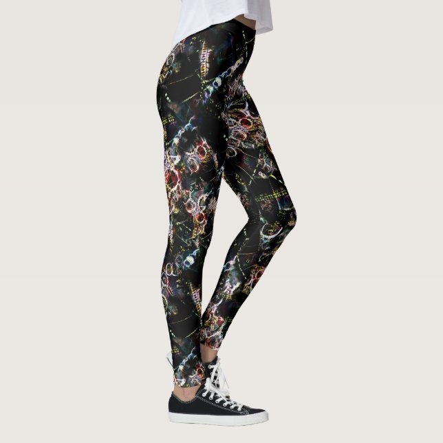 Plankton Drawing Leggings (Right)