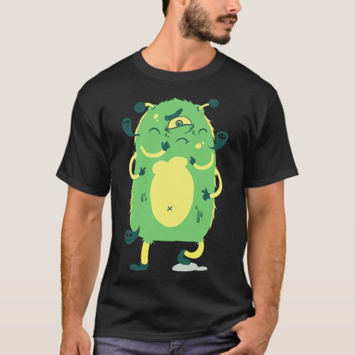 Plankton monster green T_Shirt