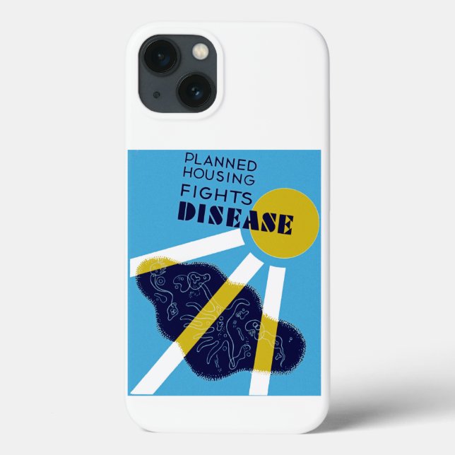 Planned Housing Fights Disease Case-Mate iPhone Case (Back)
