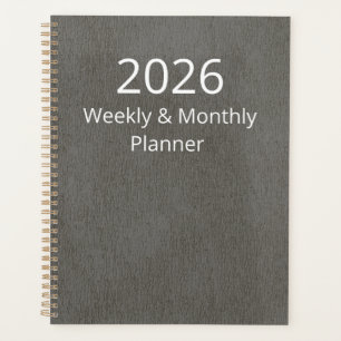 Planner 2026 Weekly and Monthly
